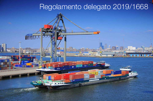 Regolamento delegato 2019 1668 Regolamento delegato 2019 1668