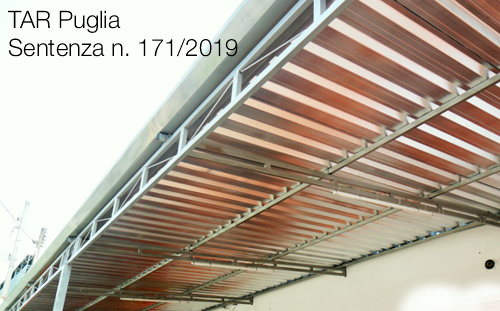 TAR Puglia Sentenza n 171 2019 TAR Puglia Sentenza n 171 2019