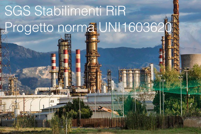 UNI1603620 SGS Stabilimenti RiR UNI1603620 SGS Stabilimenti RiR