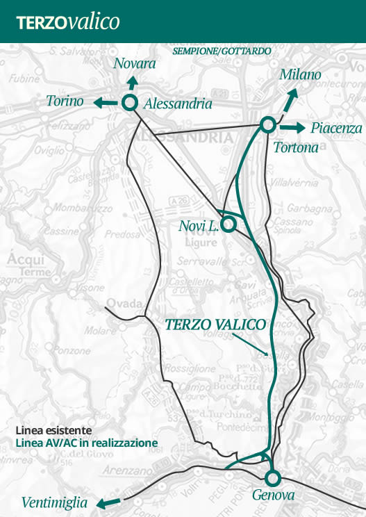 planimetria terzo valico planimetria terzo valico