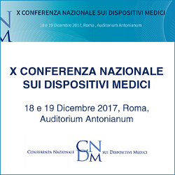 X Conferenza Nazionale sui Dispositivi Medici X Conferenza Nazionale sui Dispositivi Medici