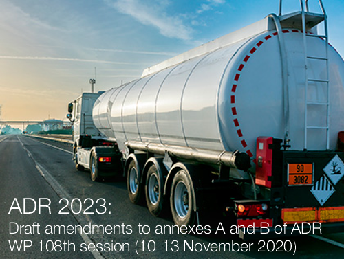 ADR 2023 Draft amendments annex A B WP 108th session 10 13 November 2020 ADR 2023 Draft amendments annex A B WP 108th session 10 13 November 2020