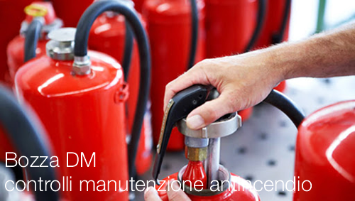Bozza DM controlli manutenzione antincendio Bozza DM controlli manutenzione antincendio