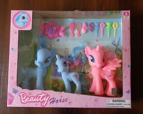 Cavalli giocattolo di plastica Cavalli giocattolo di plastica