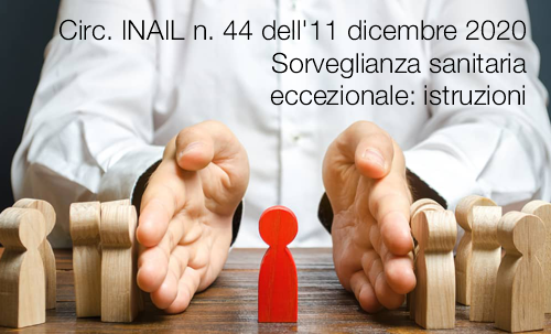 Circ INAIL n 44 11 dicembre 2020 Circ INAIL n 44 11 dicembre 2020