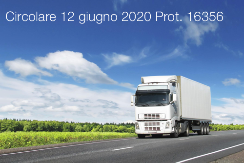 Circolare 12 giugno 2020 Prot 16356 Circolare 12 giugno 2020 Prot 16356