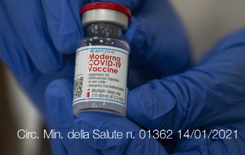 Circolare Ministero della Salute n 01362 del 14 01 21 Circolare Ministero della Salute n 01362 del 14 01 21