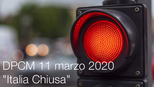 DPCM 11 marzo 2020 DPCM 11 marzo 2020