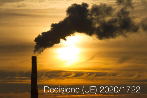 Decisione UE 2020 1722 Decisione UE 2020 1722