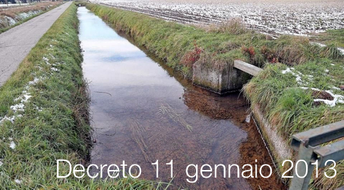 Decreto 11 gennaio 2013 Decreto 11 gennaio 2013