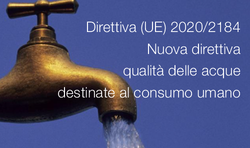 Direttiva UE 2020 2184 Direttiva UE 2020 2184