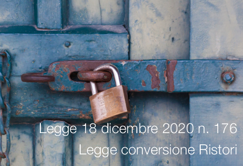 Legge 18 dicembre 2020 n 176 Legge 18 dicembre 2020 n 176