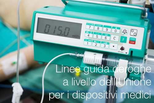 Linee guida deroghe MD Linee guida deroghe MD