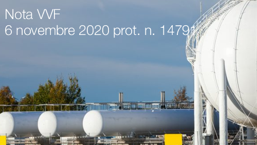 Nota VVF 6 novembre 2020 prot n 14791 Nota VVF 6 novembre 2020 prot n 14791