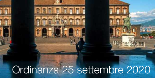 Ordinanza 25 settembre 2020 Ordinanza 25 settembre 2020