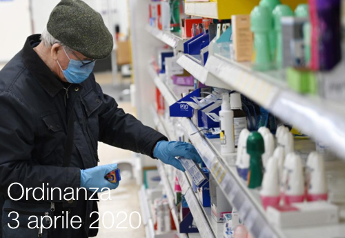 Ordinanza 3 aprile 2020 Ordinanza 3 aprile 2020