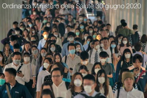 Ordinanza Ministero della Salute 30 giugno 2020 Ordinanza Ministero della Salute 30 giugno 2020
