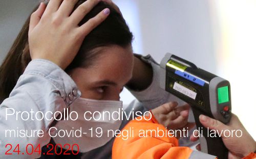 Protocollo condiviso Covid 19 24 04 2020 Protocollo condiviso Covid 19 24 04 2020