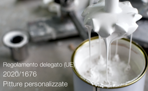 Regolamento delegato UE 2020 1676 Regolamento delegato UE 2020 1676