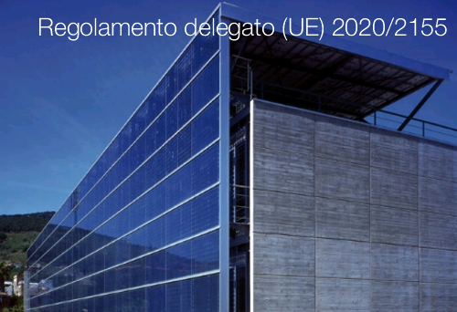Regolamento delegato UE 2020 2155 Regolamento delegato UE 2020 2155