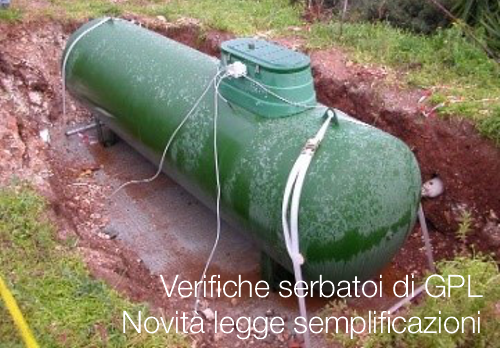 Verifiche serbatoi di GPL Verifiche serbatoi di GPL
