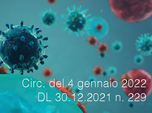 Circolare Min dell Interno del 4 gennaio 2022 Circolare Min dell Interno del 4 gennaio 2022