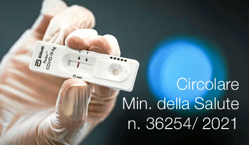 Circolare Ministero della Salute n 36254 11 Agosto 2021 Circolare Ministero della Salute n 36254 11 Agosto 2021