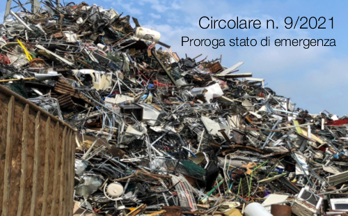 Circolare n 9 del 29 luglio 2021 Proroga stato di emergenza Circolare n 9 del 29 luglio 2021 Proroga stato di emergenza