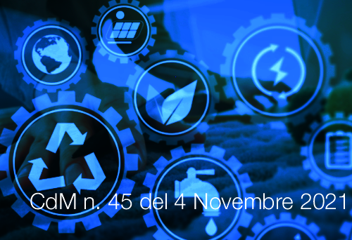 Consiglio dei Ministri n 45 del 4 Novembre 2021 Consiglio dei Ministri n 45 del 4 Novembre 2021
