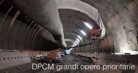 DPCM grandi opere prioritarie DPCM grandi opere prioritarie