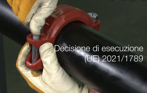 Decisione di esecuzione UE 20211789 Decisione di esecuzione UE 20211789