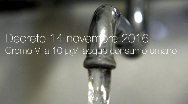 Decreto 14 novembre 2016 Decreto 14 novembre 2016