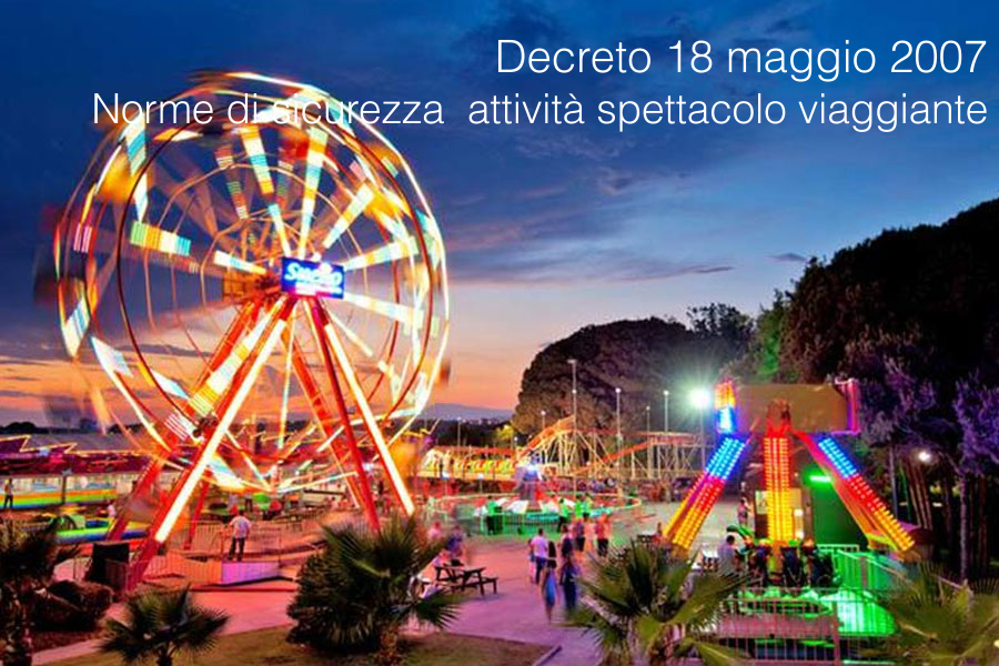 Decreto 18 maggio 2007 Decreto 18 maggio 2007