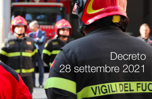 Decreto 28 settembre 2021 Decreto 28 settembre 2021