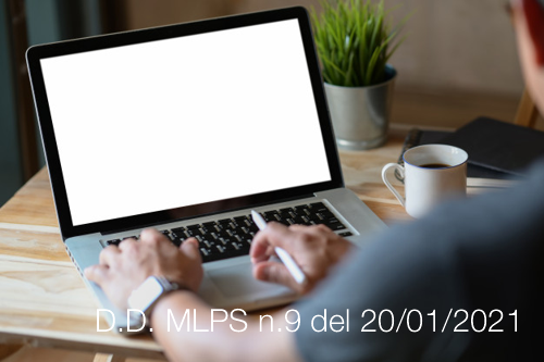 Decreto Direttoriale MLPS n 9 del 20 01 2021 Decreto Direttoriale MLPS n 9 del 20 01 2021