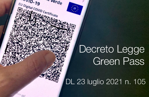 Decreto Legge 23 luglio 2021 n 105 Decreto Legge 23 luglio 2021 n 105