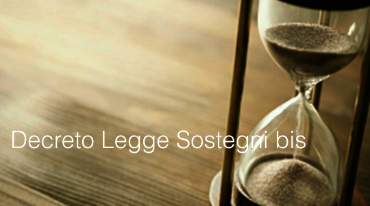 Decreto Legge sostegni bis Decreto Legge sostegni bis