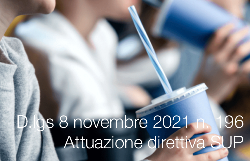 Decreto legislativo 8 novembre 2021 n 196 Attuazione direttiva SUP Decreto legislativo 8 novembre 2021 n 196 Attuazione direttiva SUP