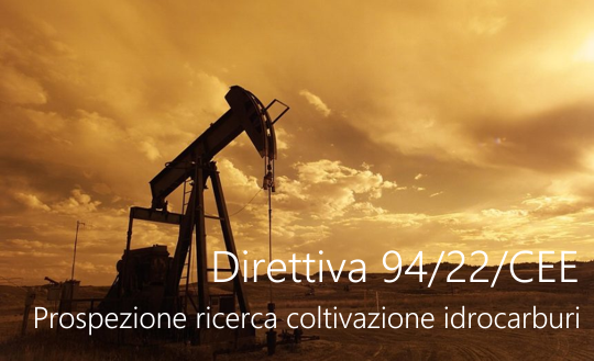 Direttiva 94 22 CEE Direttiva 94 22 CEE