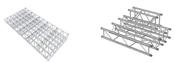Figura 6 Mother grid Figura 7 Truss americane Figura 6 Mother grid Figura 7 Truss americane