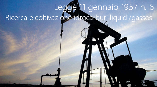 Legge 11 gennaio 1957 n 6 Legge 11 gennaio 1957 n 6