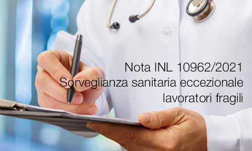 Nota INL prot 10962 del 5 luglio 2021 Nota INL prot 10962 del 5 luglio 2021