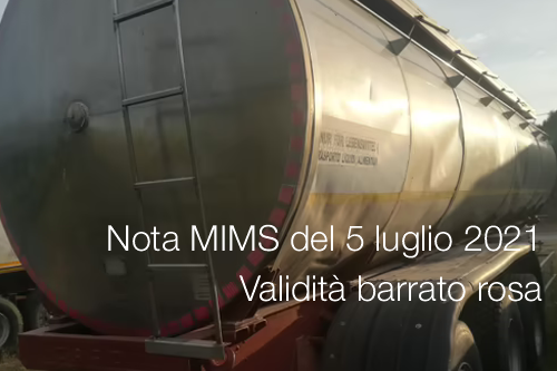 Nota MIMS del 5 luglio 2021 Nota MIMS del 5 luglio 2021
