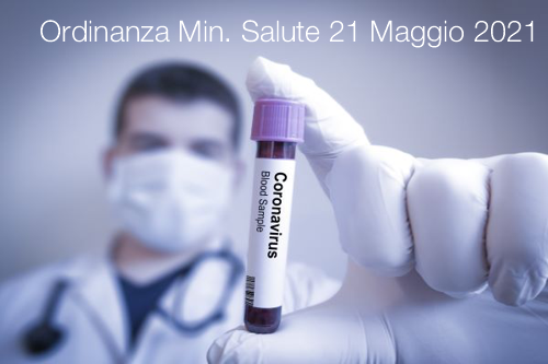 Ordinanza 21 05 2021 Ordinanza 21 05 2021
