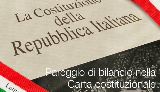 Pareggio di bilancio nella Carta costituzionale Pareggio di bilancio nella Carta costituzionale