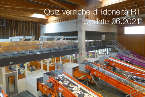 Quiz verifiche di idoneit del Responsabile tecnico Update 06 2021 Quiz verifiche di idoneit del Responsabile tecnico Update 06 2021