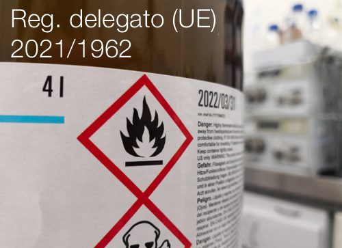 Regolamento delegato UE 2021 1962 Regolamento delegato UE 2021 1962