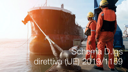 Schema D lgs attuazione direttiva UE 2019 1159 Schema D lgs attuazione direttiva UE 2019 1159