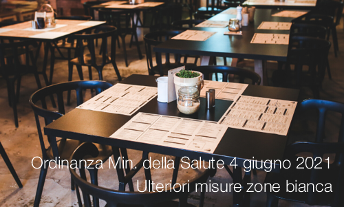 Ulteriori misure zone bianca Ulteriori misure zone bianca