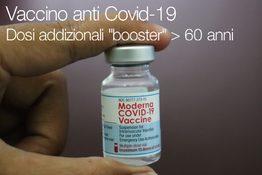 Vaccino anti Covid 19 Dosi Addizionali booster 60 anni Vaccino anti Covid 19 Dosi Addizionali booster 60 anni